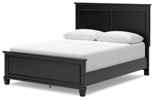 Lanolee - Panel Bed #queen #none