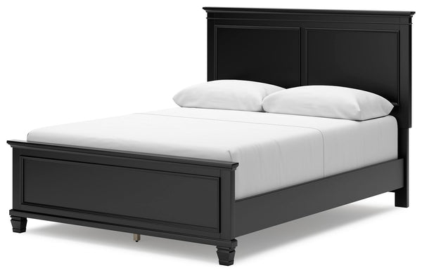 Lanolee - Panel Bed #queen #none