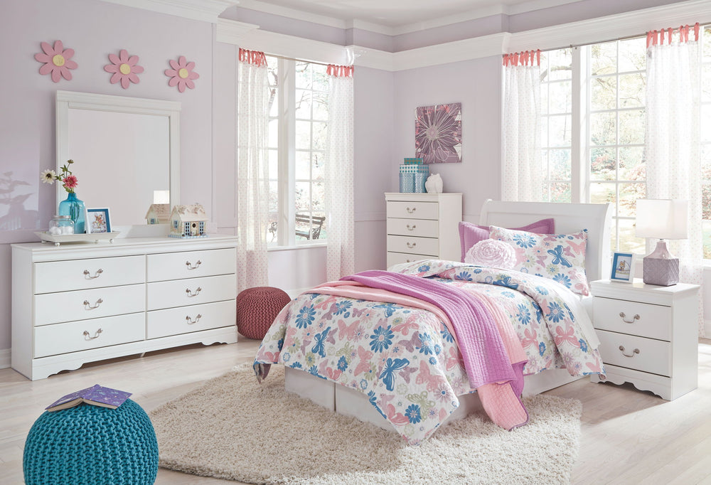 Anarasia - Sleigh Headboard With Bolt On Bed Frame #twin
