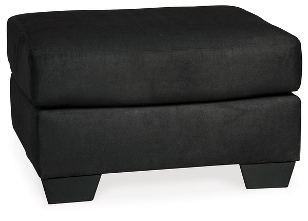 Darcy - Ottoman #black