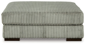 Lindyn - Oversized Accent Ottoman #gray