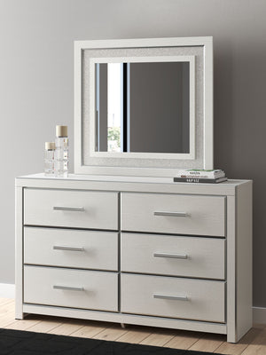 Zuraleus - Six Drawer Dresser #white #dresser&mirror