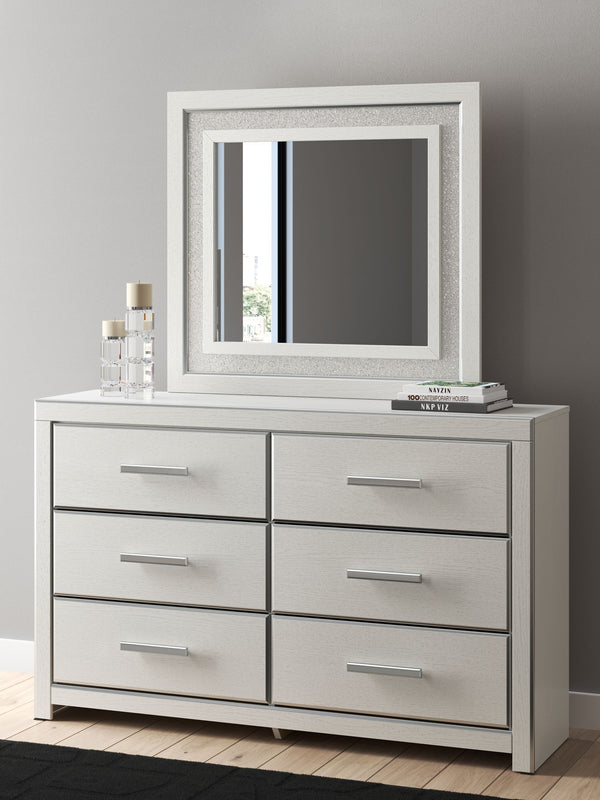 Zuraleus - Six Drawer Dresser #white #dresser&mirror
