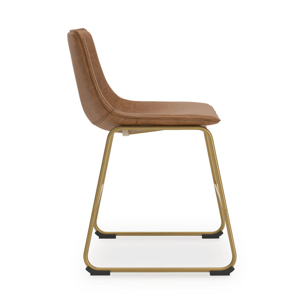 Ciabori - Dining Upholstered Side Chair (Set of 2) #lightbrown