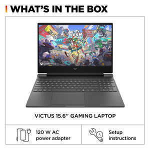 HP - Victus 15.6" 144Hz Full HD Gaming Laptop - Intel Core i5 13420H 2023 - 8GB Memory - NVIDIA GeForce RTX 3050 - 512GB SSD - Mica Silver