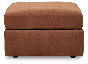 Modmax - Oversized Accent Ottoman #lightbrown