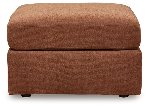 Modmax - Oversized Accent Ottoman #lightbrown