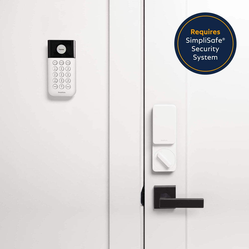 SimpliSafe - Smart Lock Series 2 - White