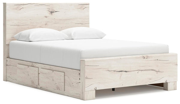 Lawroy - Panel Bed With Storage #full #2underbedstorageunits|underbedstorage