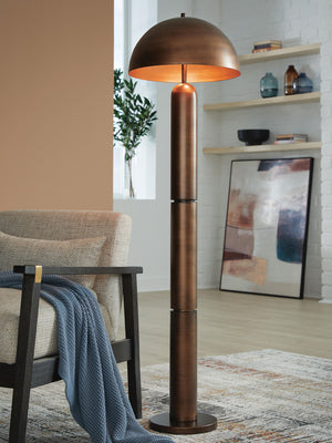 Wendfield - Metal Lamp #darkbrown #floorlamps