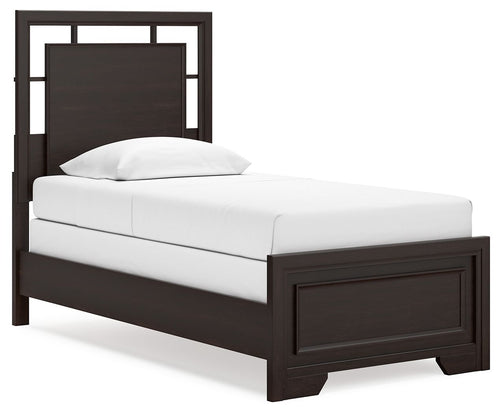 Covetown - Panel Bed #twin