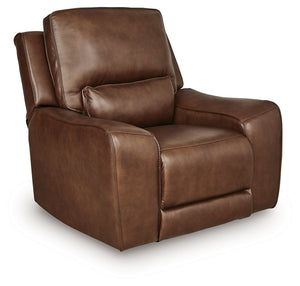 DeepWakes - Power Recliner With Adjustable Headrest #darkbrown