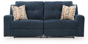 Danum - 2 Seat Reclining Sofa #blue