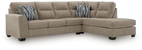 Olten - 2 Piece Sectional #lightbrown #2pc.rightarmfacingcornerchaisesectional