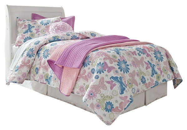 Anarasia - Sleigh Headboard With Bolt On Bed Frame #twin