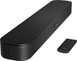 Bose - TV Speaker (2nd Gen) Compact Bluetooth Soundbar with HDMI ARC, Clear Dialogue and Remote Control - Black