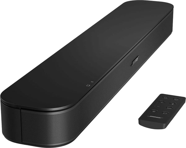 Bose - TV Speaker (2nd Gen) Compact Bluetooth Soundbar with HDMI ARC, Clear Dialogue and Remote Control - Black
