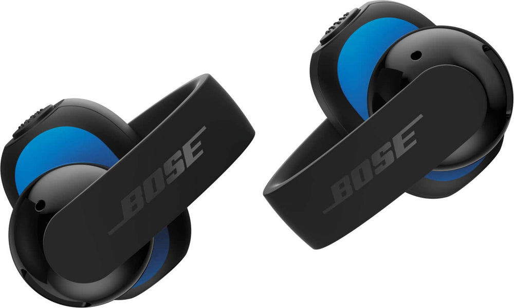 Bose - Sport Open Earbuds Wireless Bluetooth Open-ear Running Earbuds with Secure Fit, and IP54 Sweat Resistance - Black