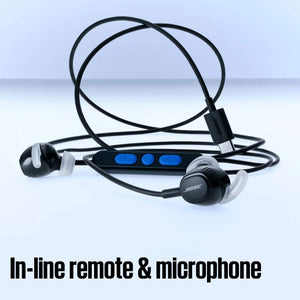 Bose - Noise Cancelling USB-C Wired Earbuds with In-Line Microphone and Remote - White