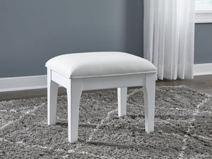Chalanna - Taburete de tocador - Blanco