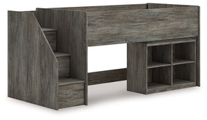 Frandern - Loft Bed #bookcase