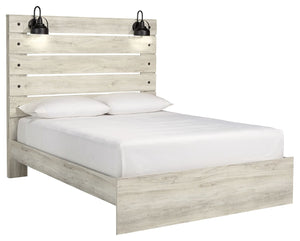 Cambeck - Panel Bed #queen #none