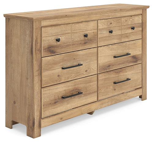 Makidern - Six Drawer Dresser #lightbrown #dressers