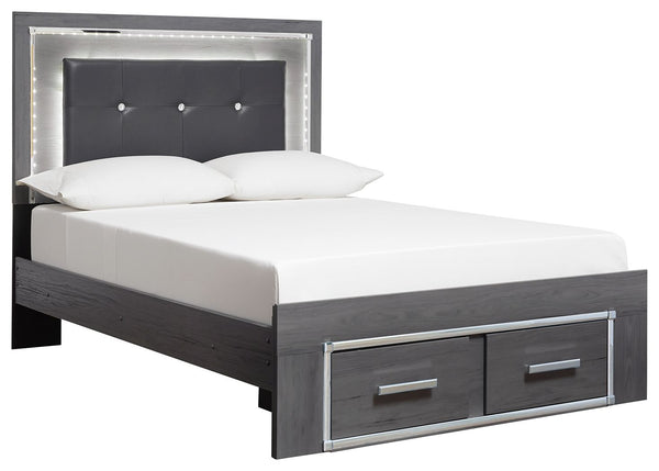 Lodanna - Panel Bed #full #storage