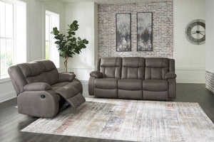 First Base - Reclining Living Room Set #2pc.sofa,loveseat