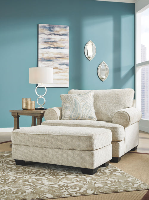 Monaghan - Living Room Set #2pc.chairandahalf,ottoman