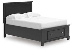 Lanolee - Panel Bed #full #1drawer