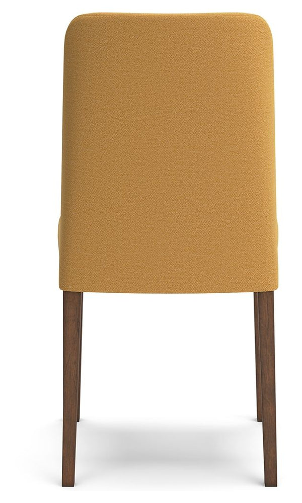 Lyncott - Dining Uph Side Chair (Set of 2) #yellow