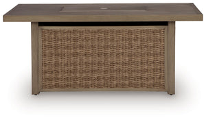 Laguna Heights - Mesa fogonera rectangular - Beige