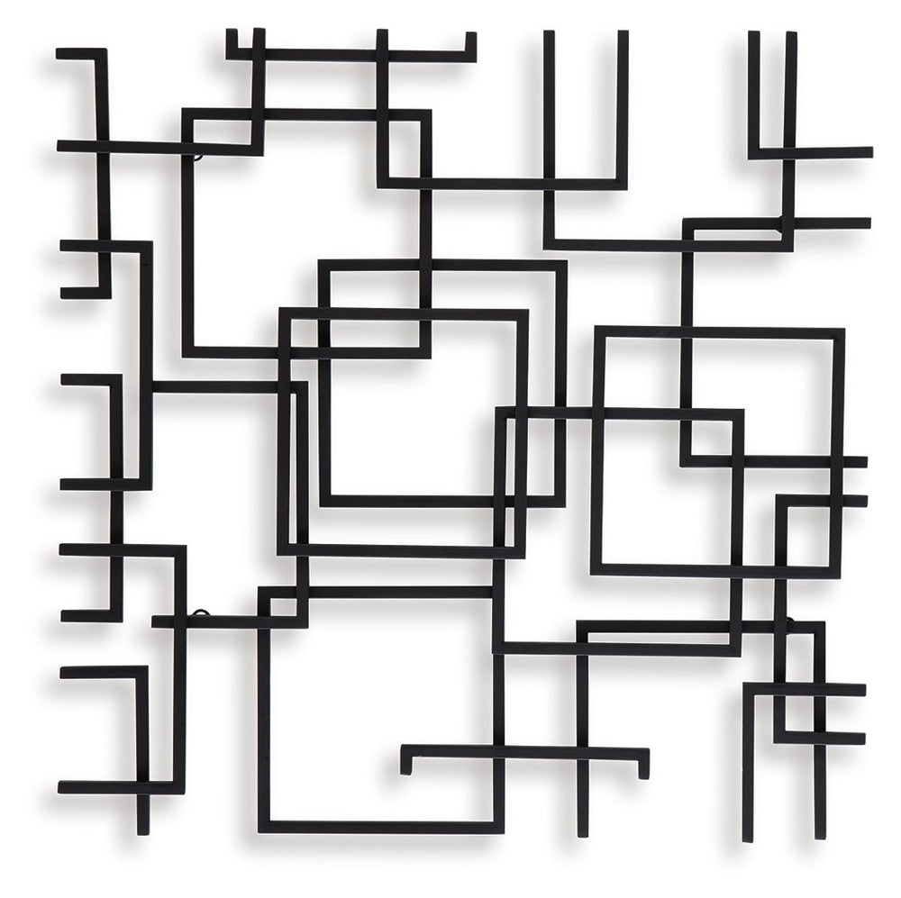 Aadanton - Decoración de Pared - Negro