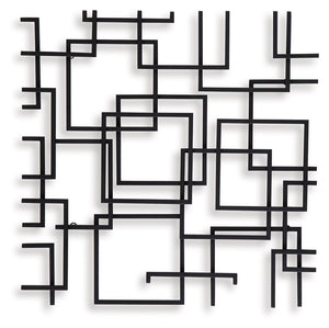 Aadanton - Decoración de Pared - Negro