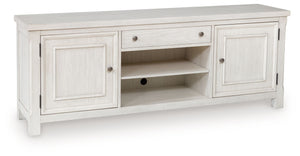 Robbinsdale - Mueble de TV extragrande - Blanco antiguo