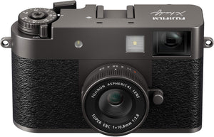 Fujifilm - X half Premium Compact Camera - Charcoal Silver