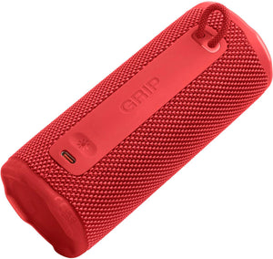 JBL - Grip Portable Wireless Speaker with Built-In Light - 2025 - Red
