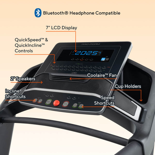 ProForm - Carbon TLX Treadmill - Black
