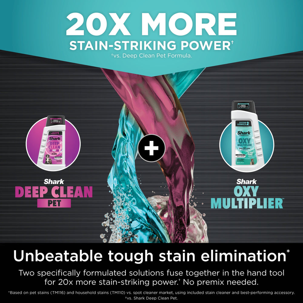 Shark - StainStriker HairPro Portable Carpet, Upholstery & Area Rug Cleaner Perfect for Pets & Car Interiors - Copper/Gray