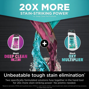 Shark - StainStriker HairPro Portable Carpet, Upholstery & Area Rug Cleaner Perfect for Pets & Car Interiors - Copper/Gray