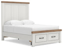 Savonport - Panel Storage Bed #full #storagefootboard