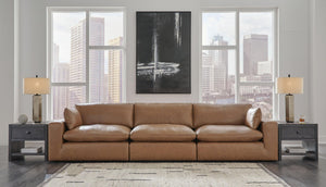 Emilia - Sectional #lightbrown #3pc.sectionalsofa