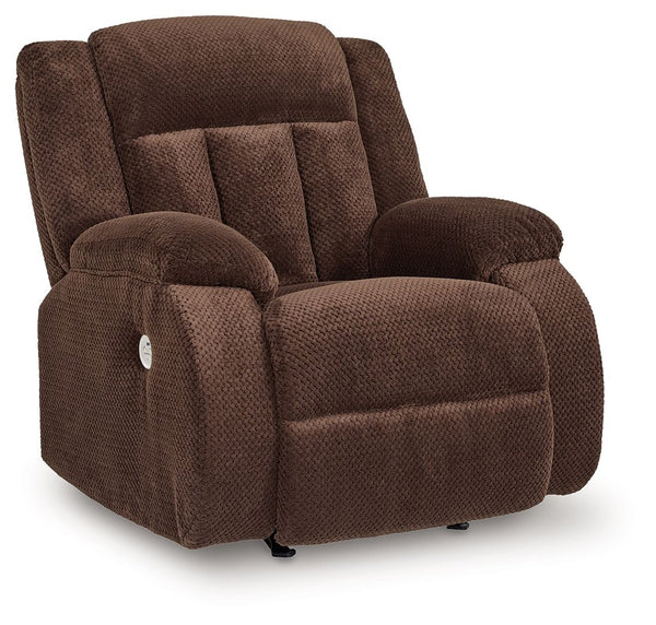 Sillón reclinable Power Rocker Free Wake - Chocolate