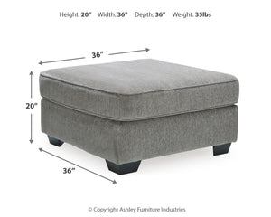 Altari - Accent Ottoman #lightgray