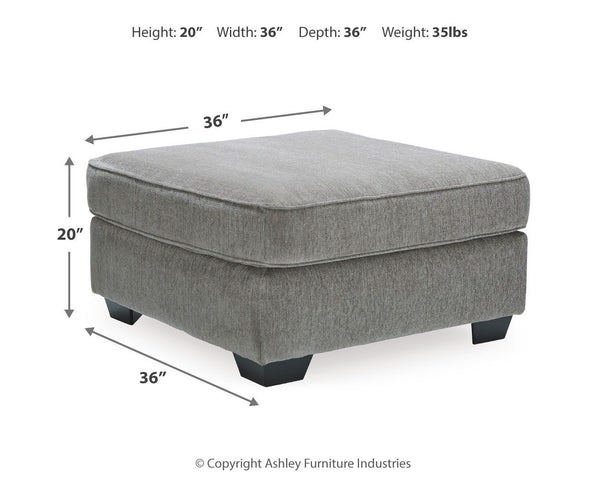 Altari - Accent Ottoman #lightgray