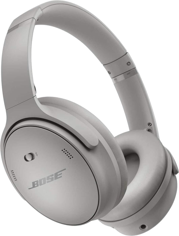 Bose - QuietComfort Wireless Noise Cancelling Over-the-Ear Bluetooth Headphones - Moonlight Gray