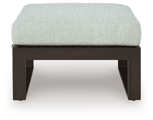 Beachloft - Otomana con cojín - Negro / Gris