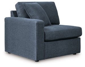 Modmax - 3 Piece Sectional #blue #3pc.sectionalwithrafcornerchaise|3pc.sectionalsofawithrafcornerstoragechaise