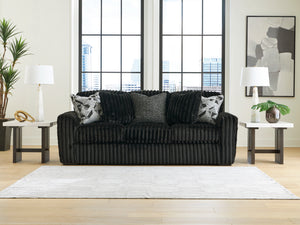 Midnight-Madness - 2 Pc. - Midnight Madness Sofa And Loveseat - Onyx